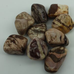 Rodado de Jaspe Zebra - 100Gr