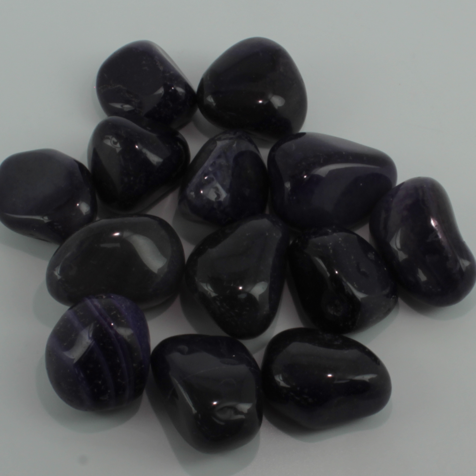 Rodado de Agata Morada - 100gr