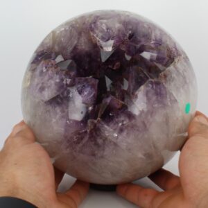 Esfera de Drusa de Amatista